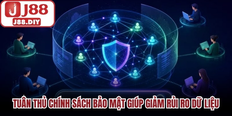 Tuân thủ chính sách bảo mật giúp giảm rủi ro dữ liệu