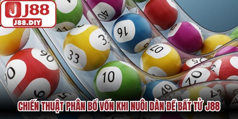 Chiến thuật phân bổ vốn khi nuôi dàn đề bất tử J88