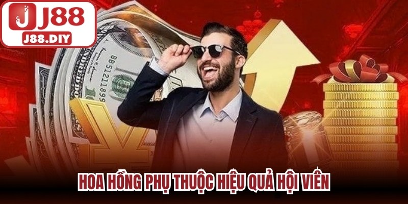Hoa hồng phụ thuộc hiệu quả hội viên